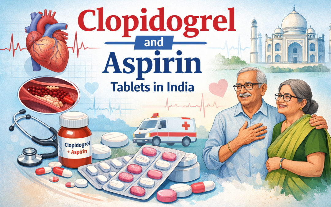 Clopidogrel and Aspirin Tablets in India