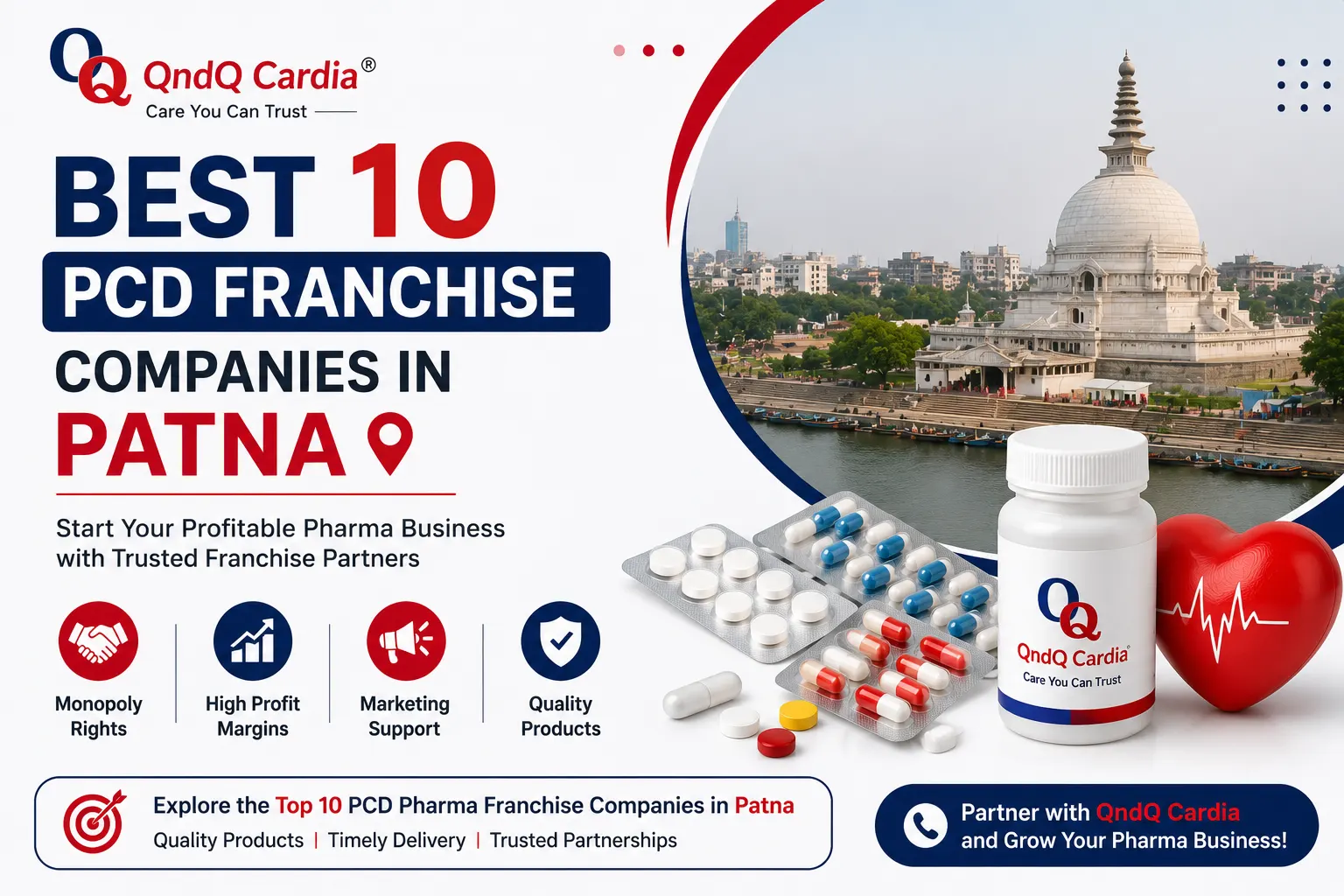 Best 10 PCD Franchise Companies in Patna