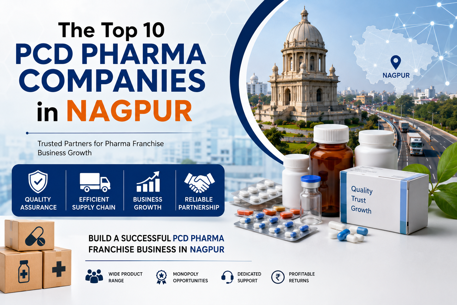 Top 10 PCD Pharma Companies in Nagpur